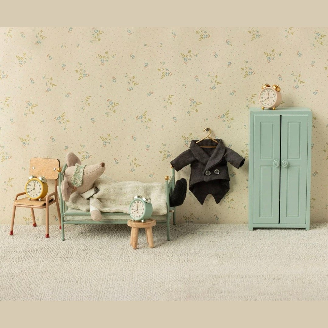 Maileg closet mouse soft blue