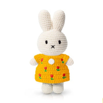 Just dutch miffy / nijntje handmade and her yellow tulip dress