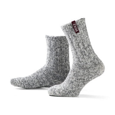 Soxs Sox3878 originals medium grijze wol beaujolais 37-41