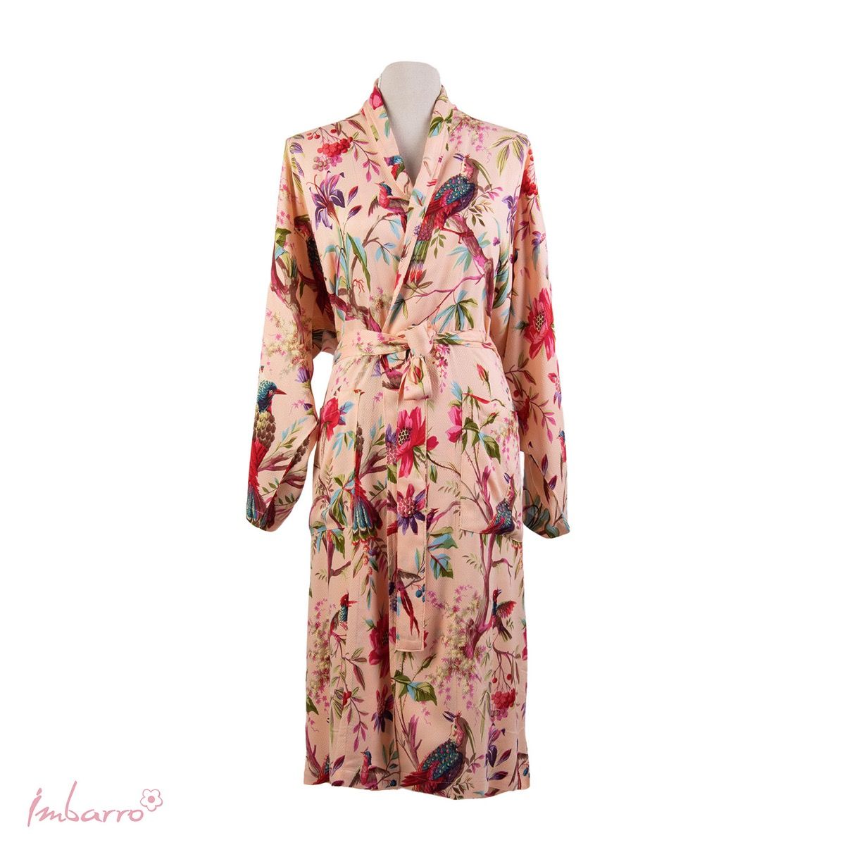 Imbarro kimono paradise peach