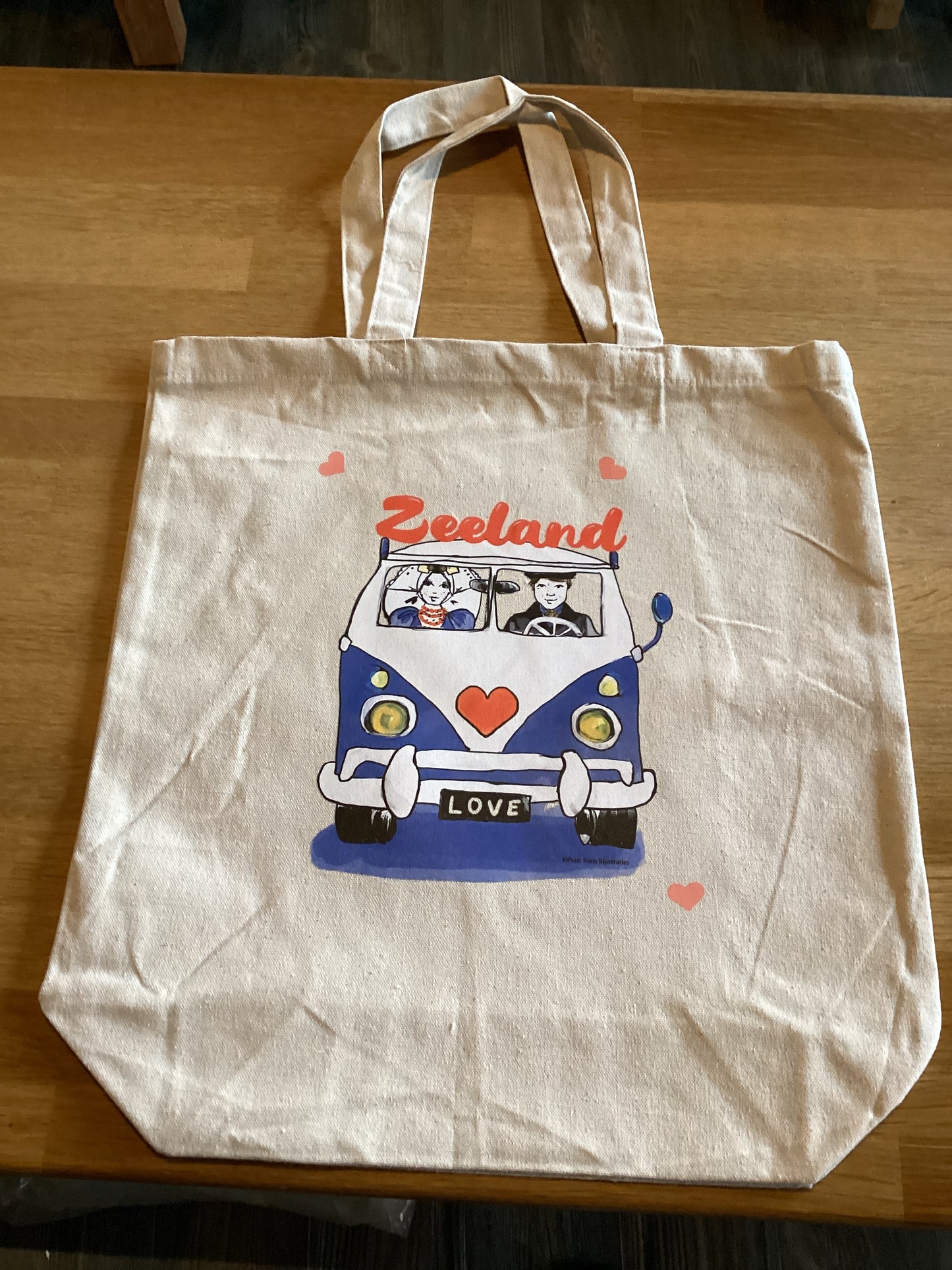 Petit paris Katoenen tas bus Zeeland