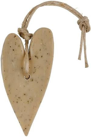 Mijn Stijl hart XL argille geel, parfum tijm