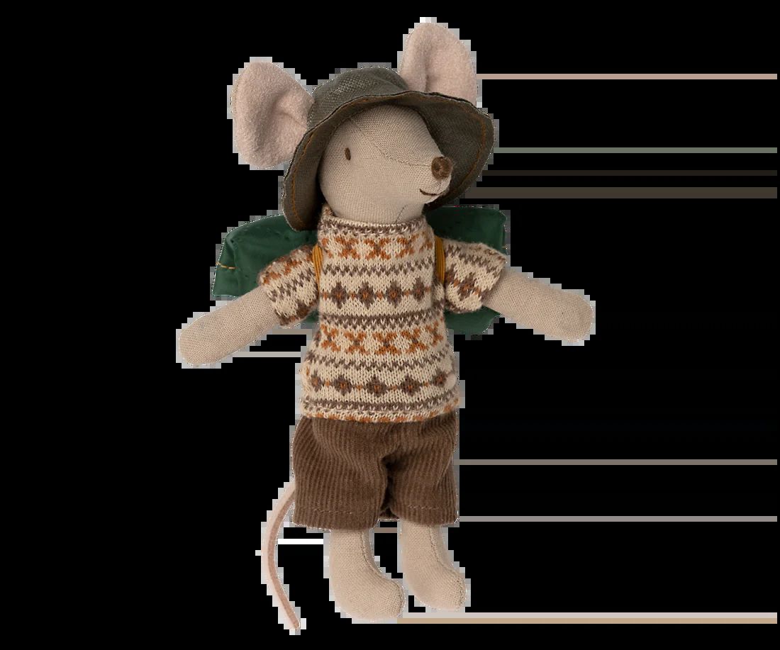 Hiker muis grote broer