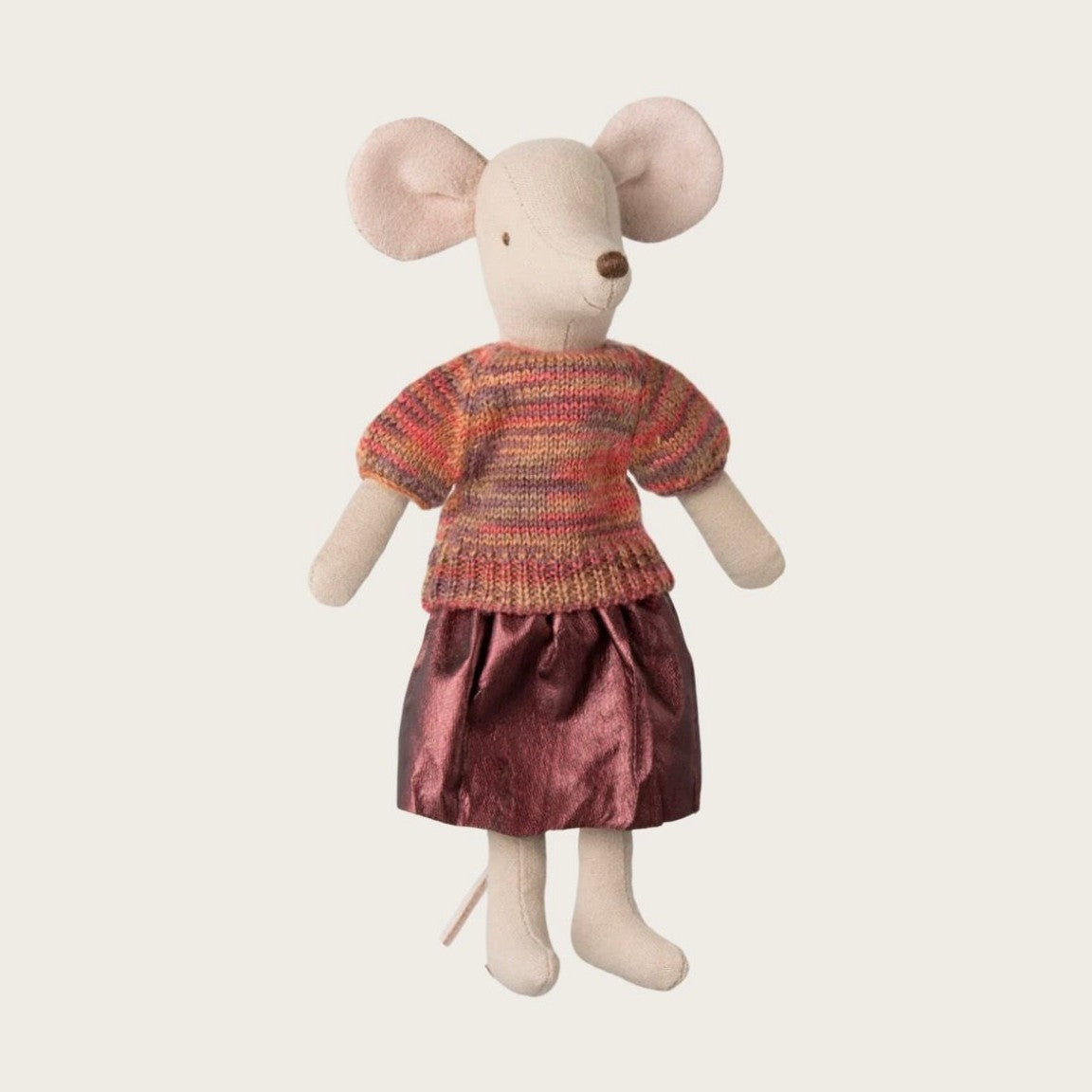Maileg skirt and knitted blouse mum mouse