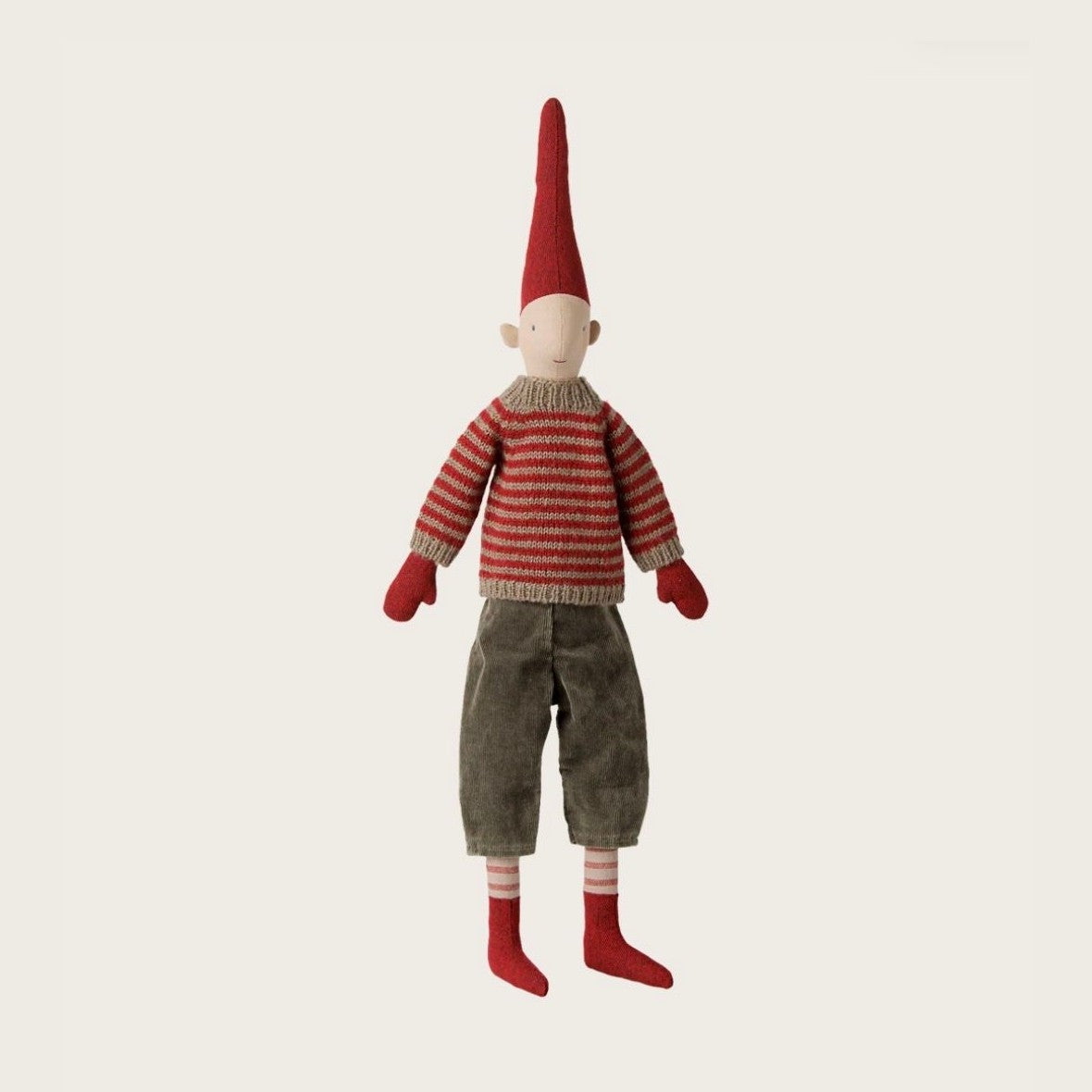 Maileg pixy size 3 boy striped knitted sweater