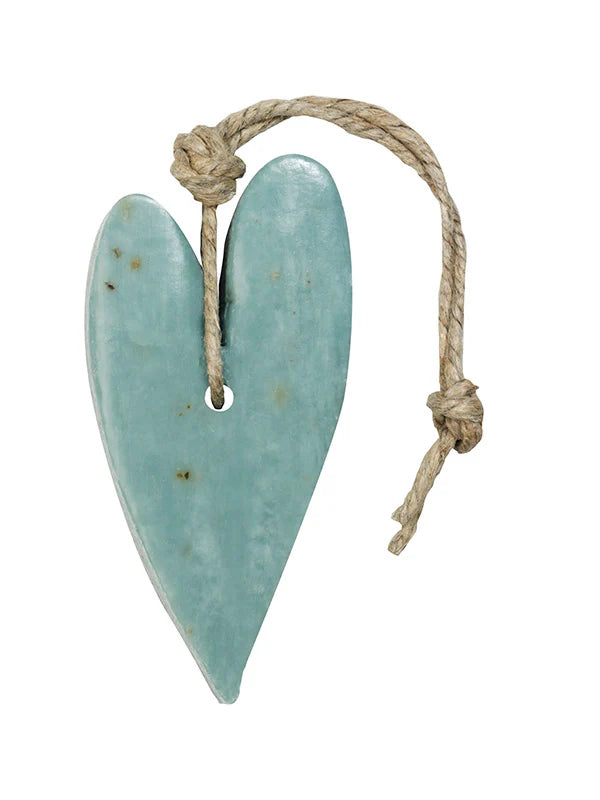 Mijn Stijl Hart XL blauw/grijs Met Oregano parfum olijf