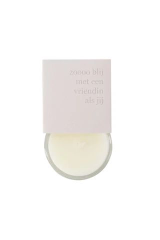 Zusss geurkaarsje in wikkel vriendin