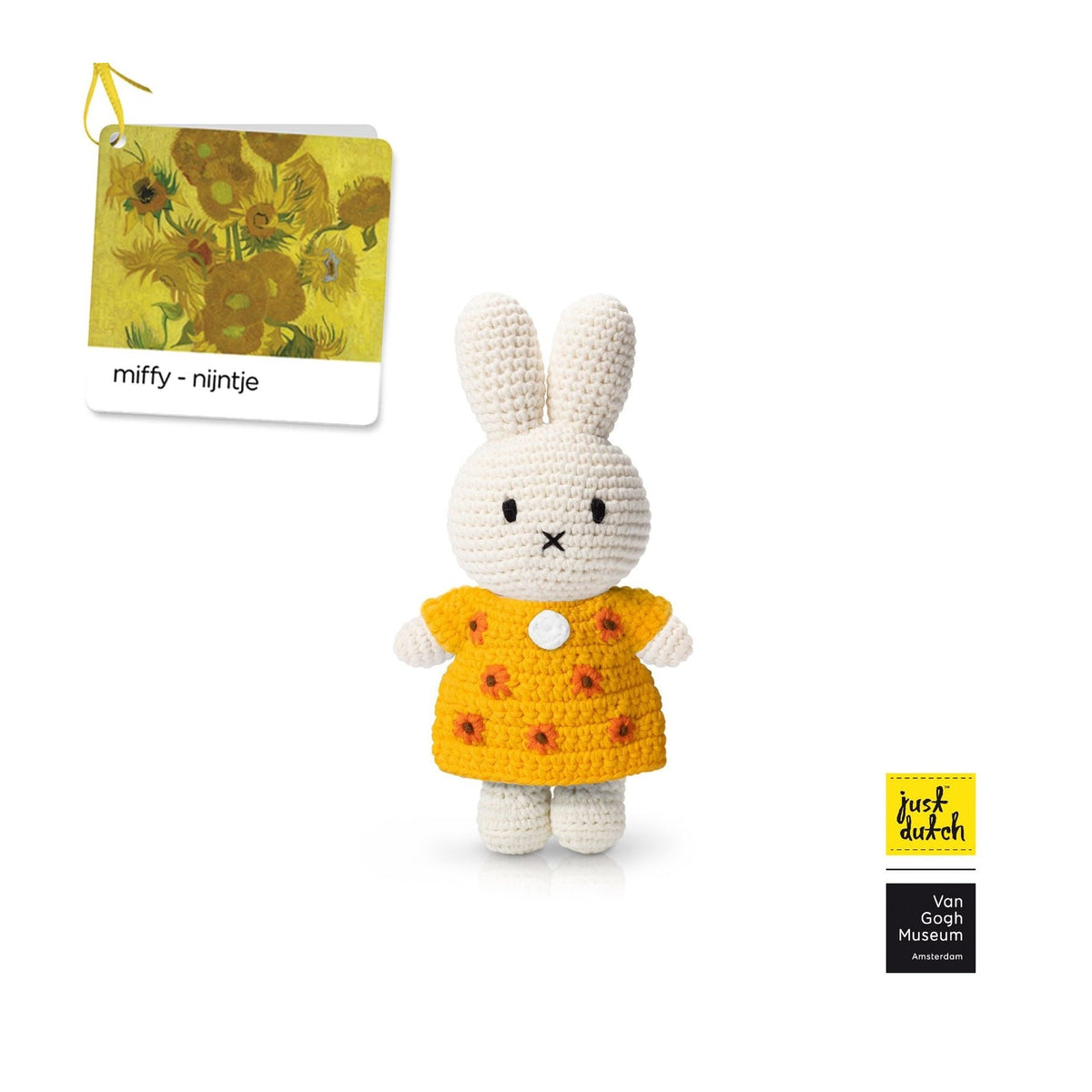 Just dutch miffy / nijntje handmade and her sunflower dress
