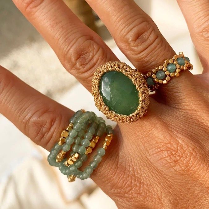 Ibu ring lilou Aventurine