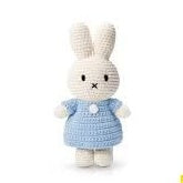 Just dutch Miffy/ Nijntje Handmade And Her Pastel Bleu Dress