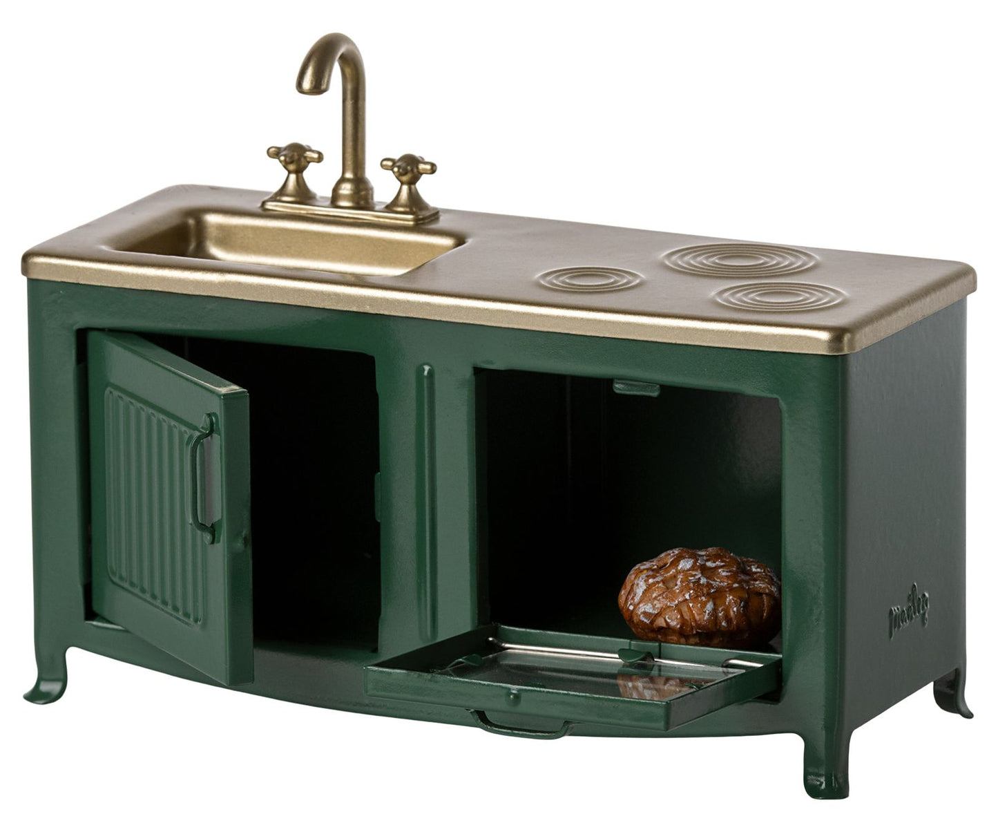 Maileg kitchen mouse dark green