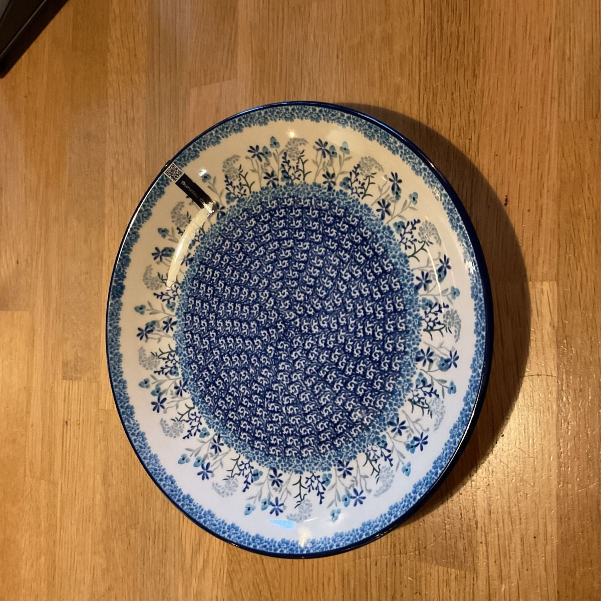 Bunzlau castle plate 26,5 cm Festive