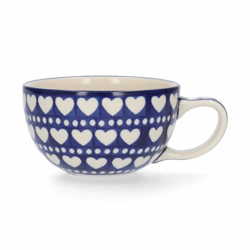 Bunzlau castle cappuccino 400 ml blue valentine