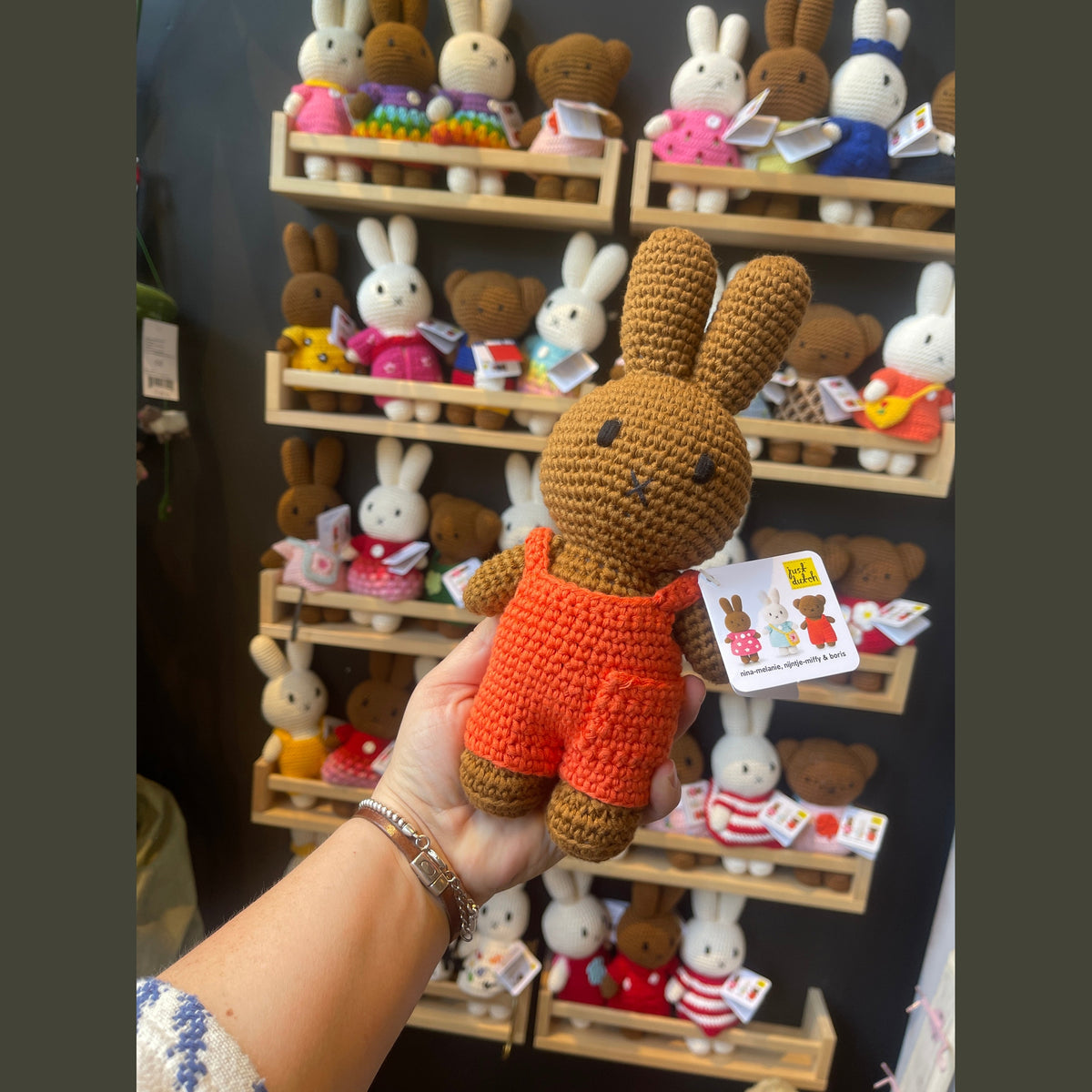 Just dutch melanie / nina handmade and her orange overall