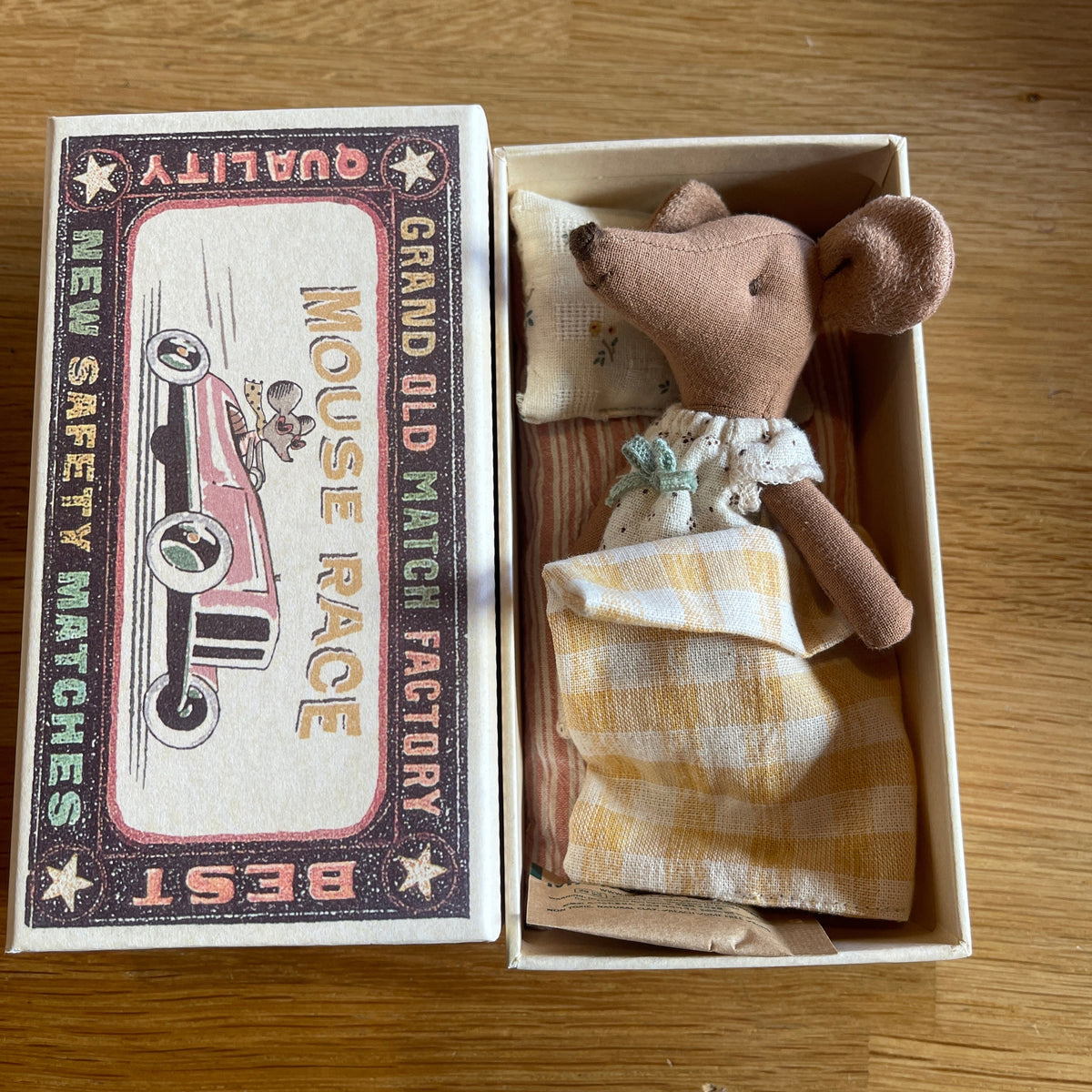 Maileg Big sister Brown in box