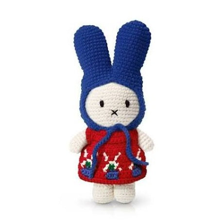 Just dutch Miffy / Nijntje and her windmill dress + blue hat