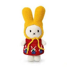Just dutch Miffy / Nijntje and her windmill dress + yellow hat