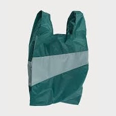 The new Shopping Bag Pine & grey medium