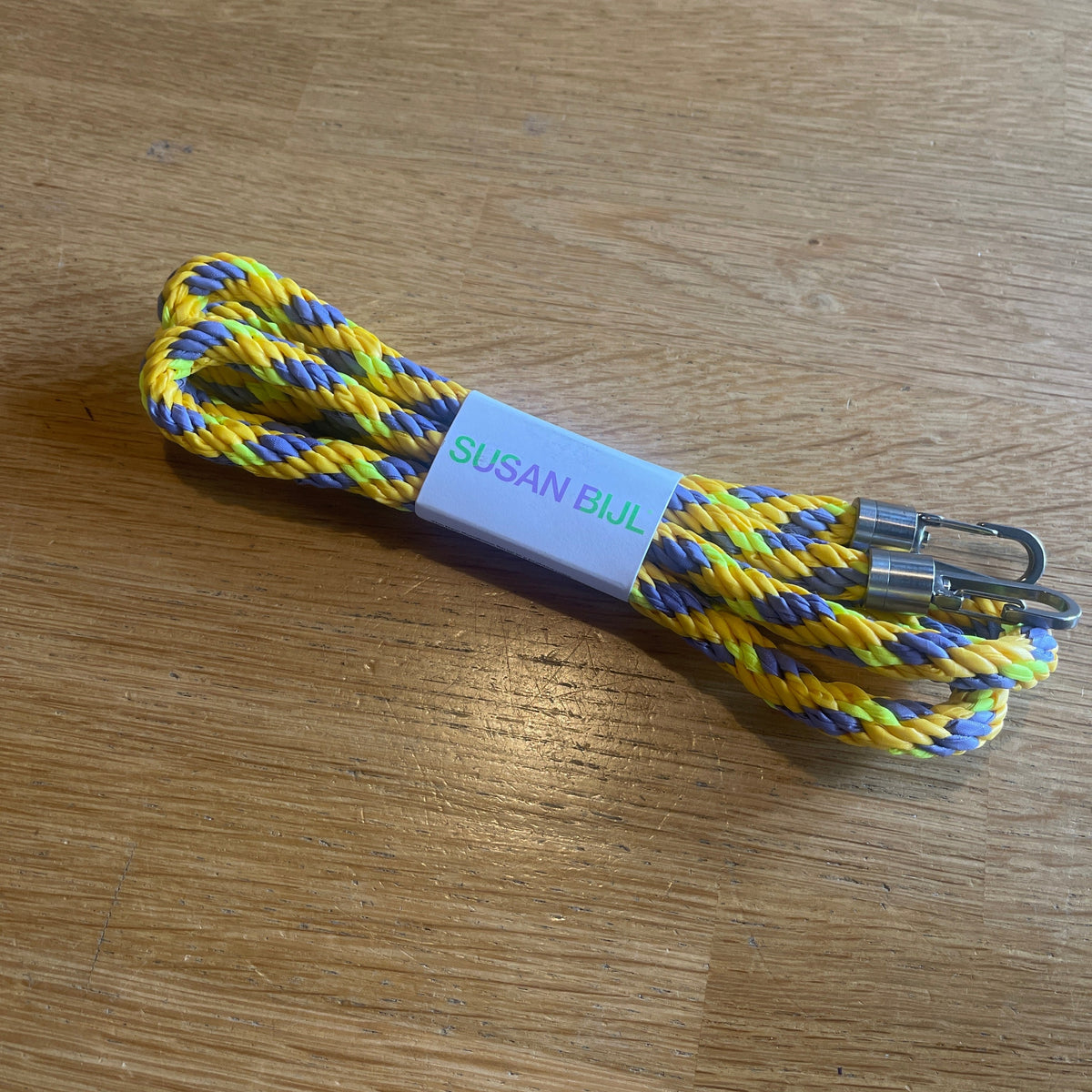 The new strap kumihimo Treble & fluo yellow
