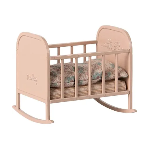 Maileg cradle light rose
