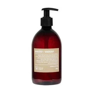 Mijn stijl handzeep 500 ml bruine fles bruin etiket parfum aloe vera