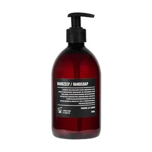 Mijn stijl handzeep 500ml bruine fles zwart etiket parfum Lily amber