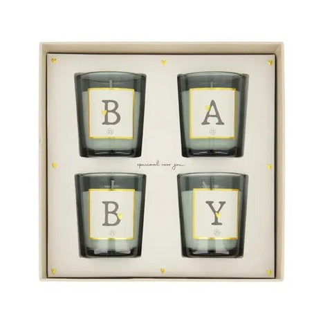 Geurkaarsjes set baby