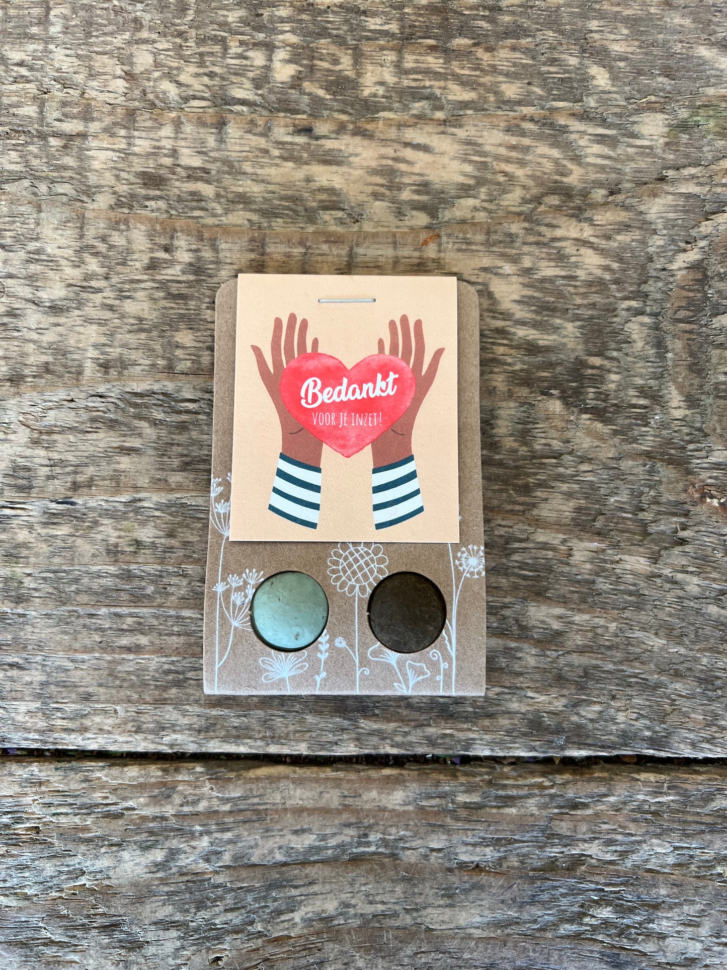 Blossombs Bedankt Mini Handjes