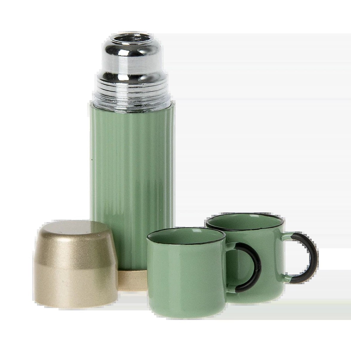 Maileg thermos and cups mouse mint