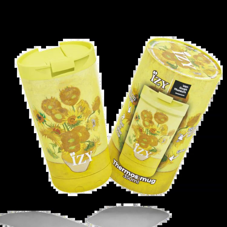 Izy Mugs Van Gogh Sunflowers 350ml