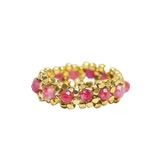 Ibu ring princess pink tourmalin