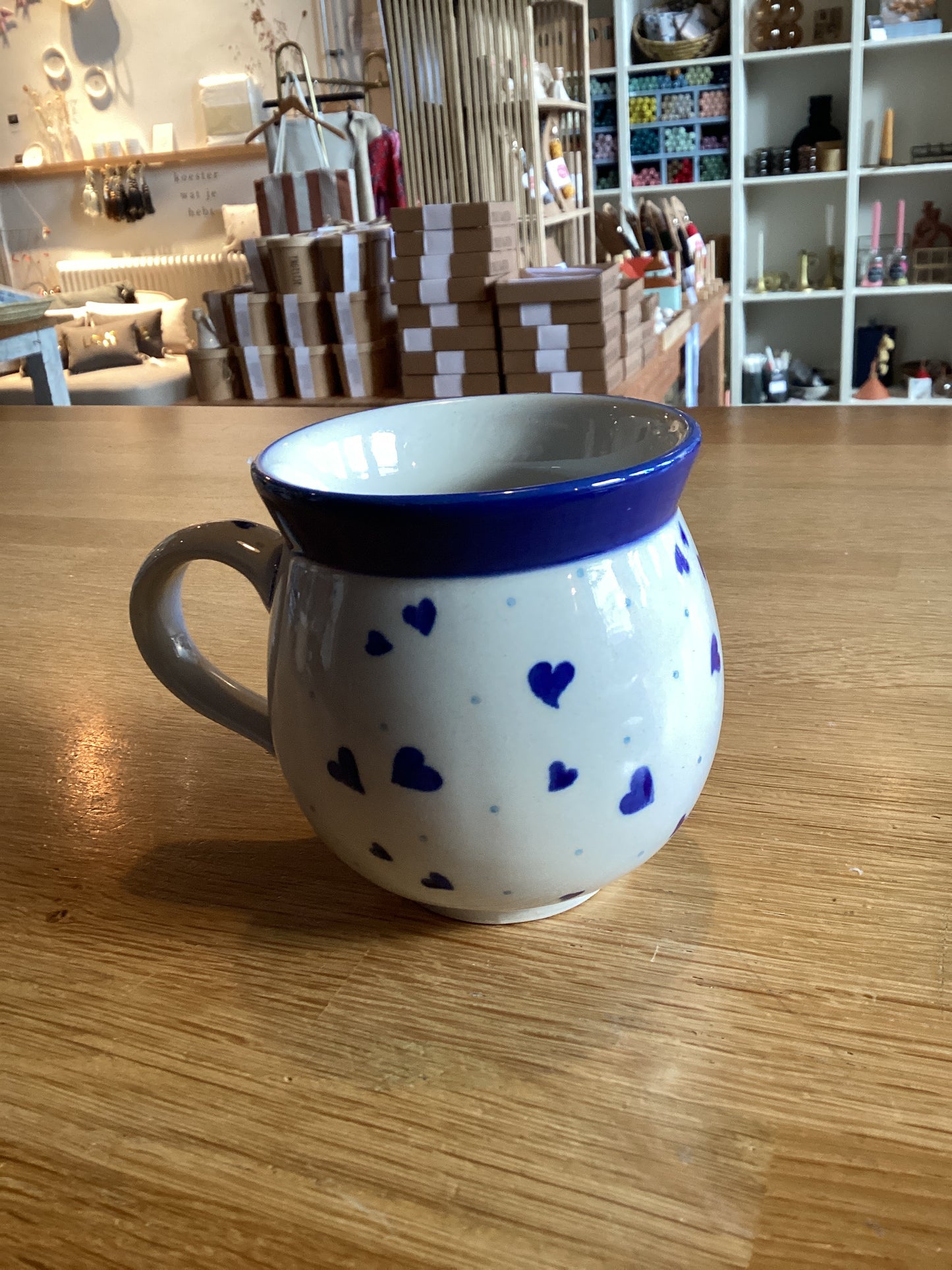 Farmer mug XL hearts