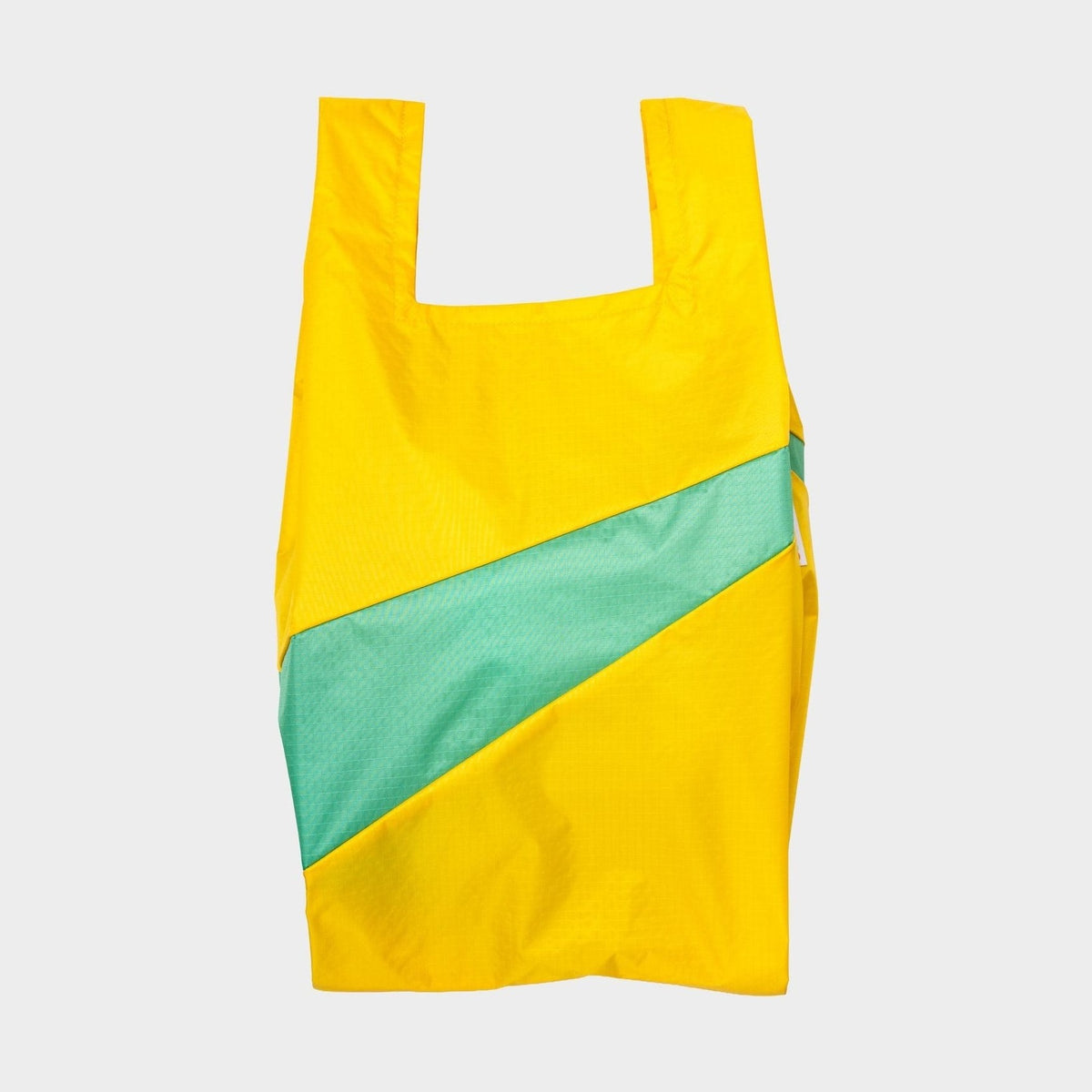 Susan bijl the new shopping bag Sunflower & holly green small
