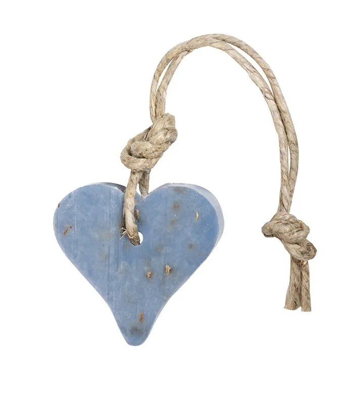 Mijn stijl hart 55 gram lila met lavendelbloesem, geur lavendel