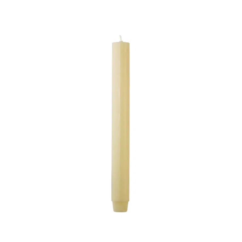 Rustik lys dinerkaars 30 cm Pale Banana