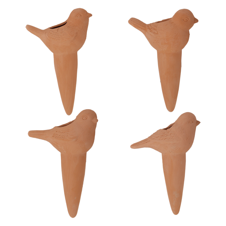Bewateringshulp Vogel Terracotta