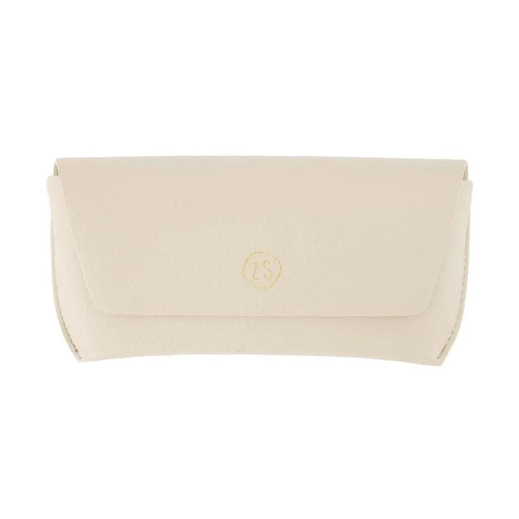Zusss cat eye zonnebril met panterprint details incl koker