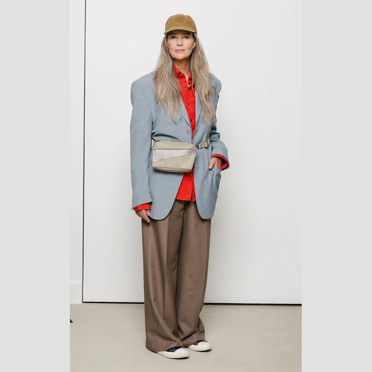 Susan Bijl the new bum Bag clay & agaat SMALL