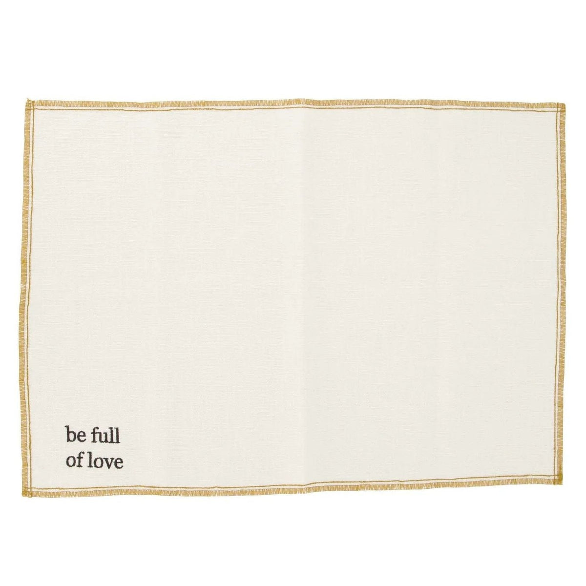 Set Van 2 Placemats Be Full Of Love