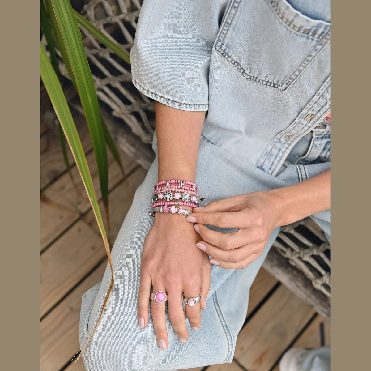 Qoss Milo L armband Zilver