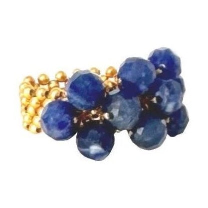 Ibu ring possy blue sodalite