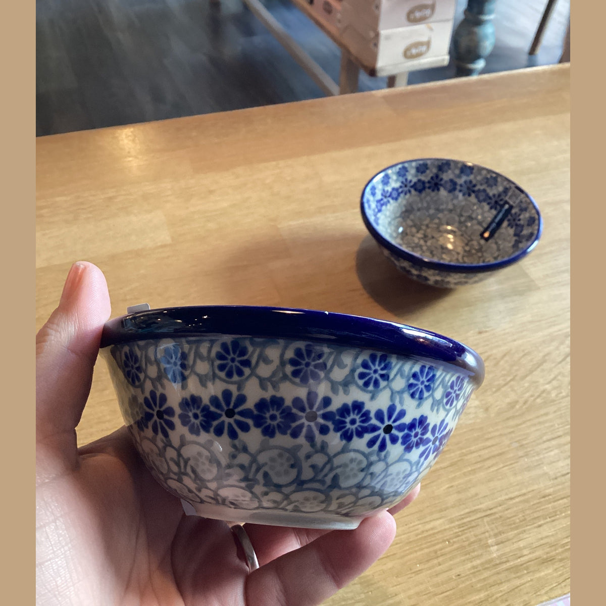 Bowl blue fountain 250 ml