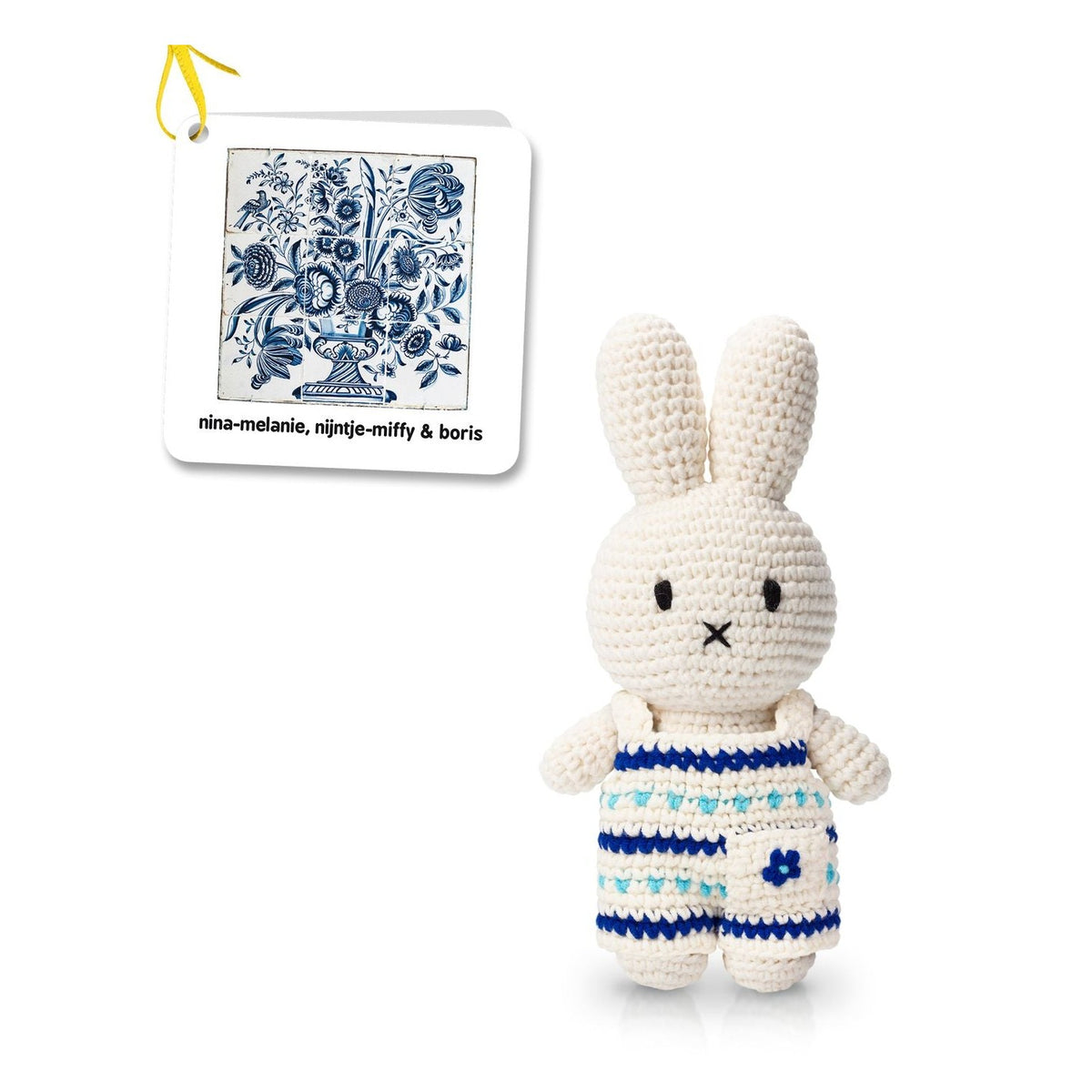 Just dutch Miffy / Nijntje and her handmade and her new delft blue overall