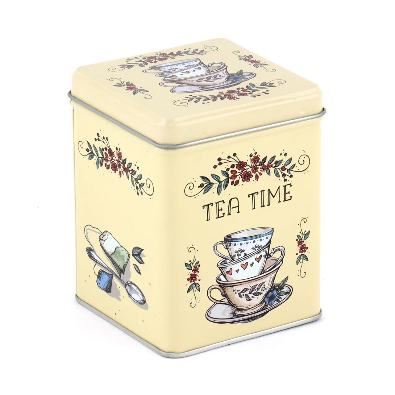 Thee blik tea time