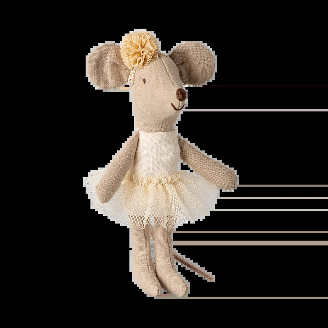 Maileg Ballerina little sister off white
