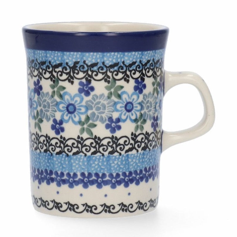 Bunzlau castle mug straight 250 ml flower crown