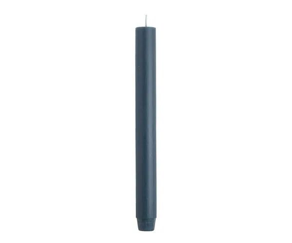 Rustik Lys dinerkaars petrol 30cm