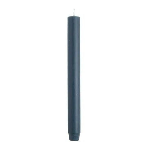 Rustik Lys dinerkaars petrol 30cm