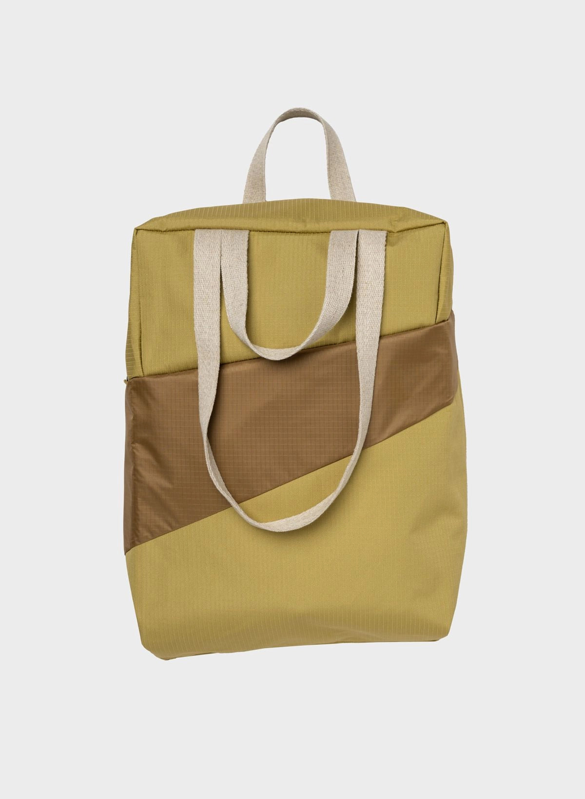 The New Tote Bag Moss & Camel Large
