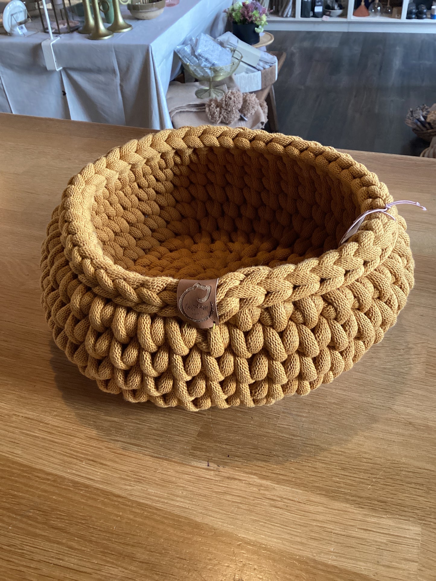 CatNapBasket oker geel maat S